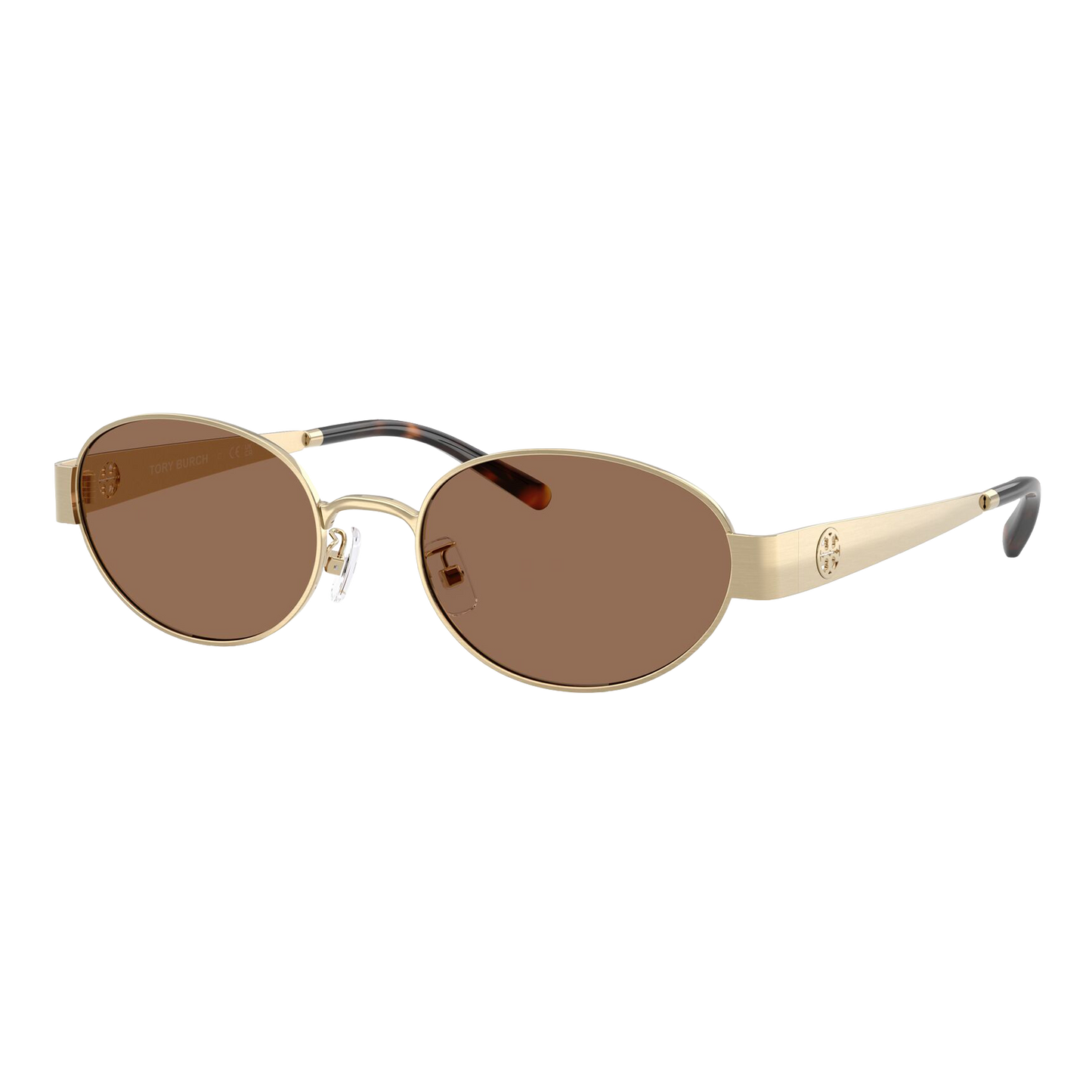 Tory Burch Women's Miller Metal Oval Sunglasses