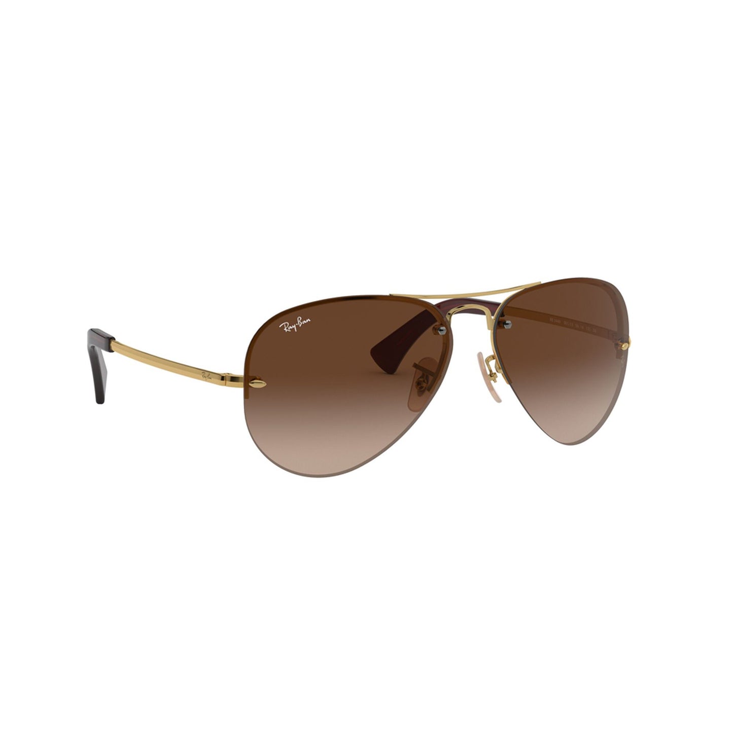 Ray-Ban Semi-Rimless Aviator Sunglasses