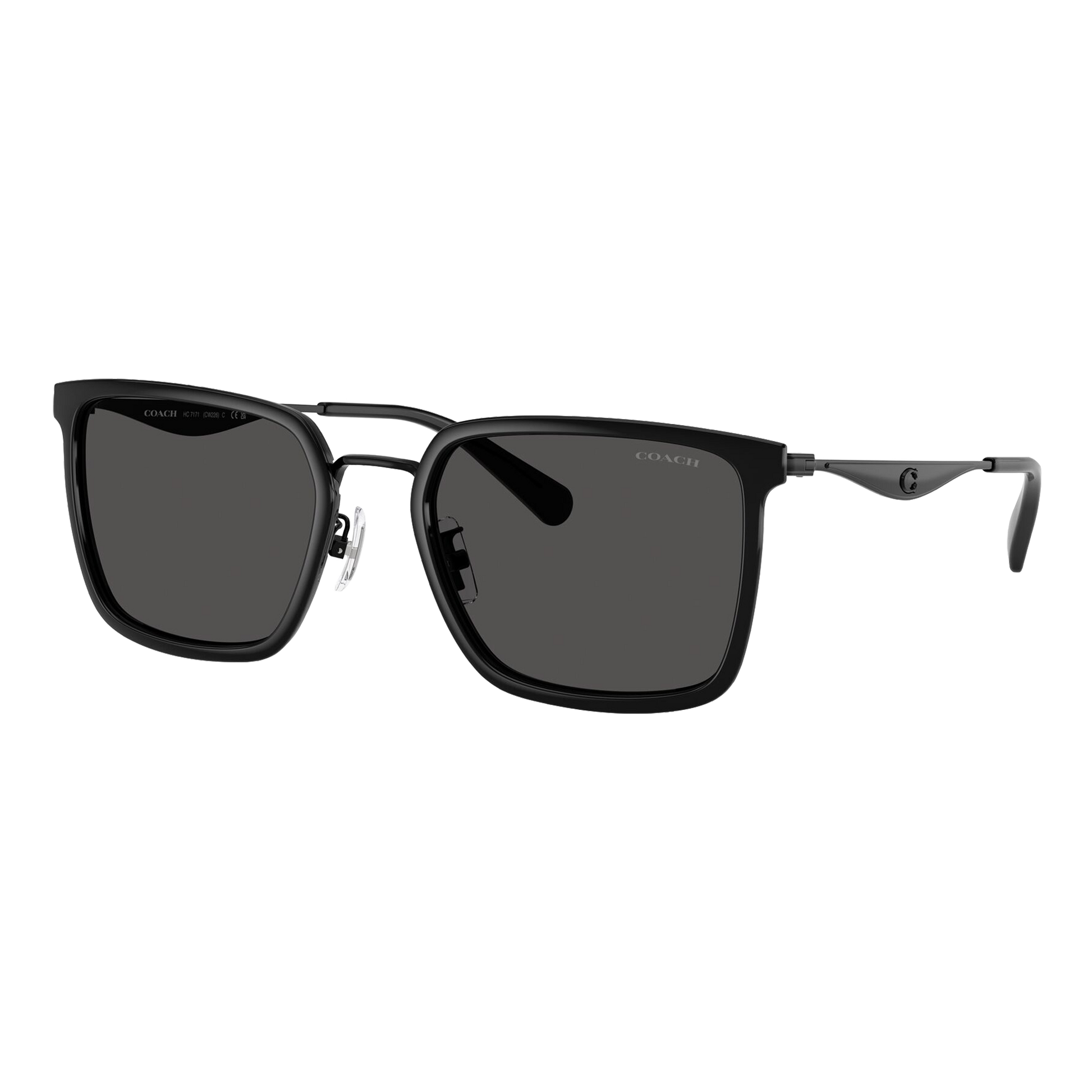 Coach Pillow Tabby Metal Square Sunglasses