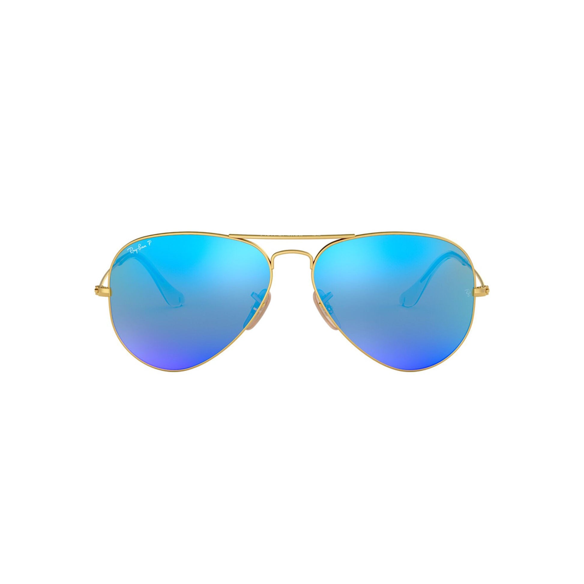 Ray-Ban Polarized Aviator Flash Lens Sunglasses