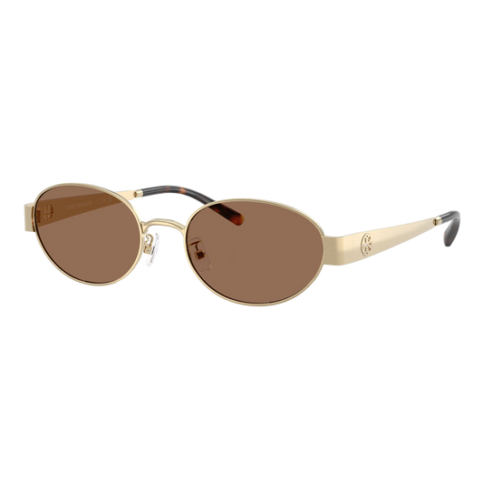 Tory Burch Women's Miller Metal Oval Sunglasses