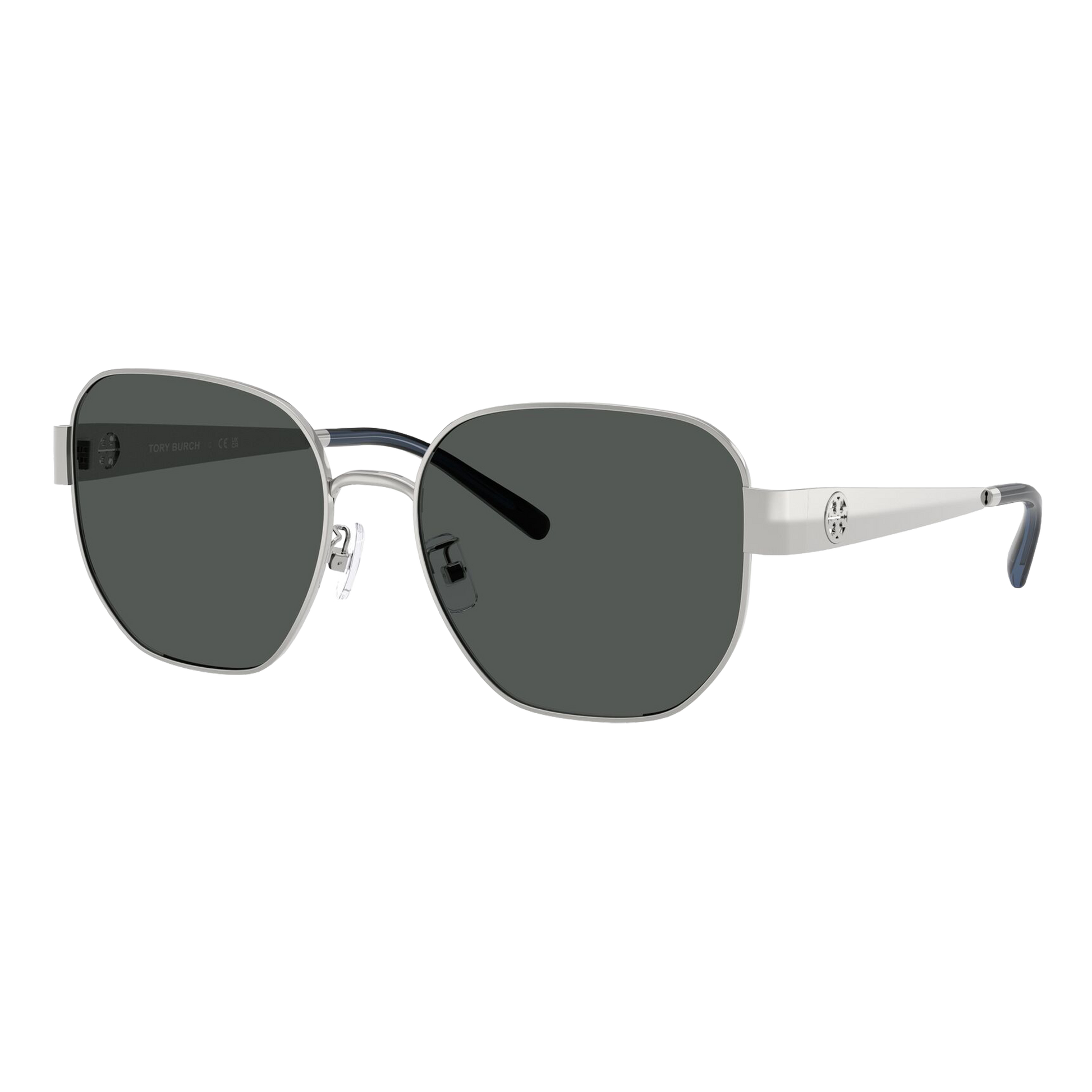 Tory Burch Women's Miller Metal Square Sunglasses