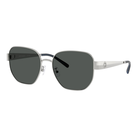 Tory Burch Women's Miller Metal Square Sunglasses