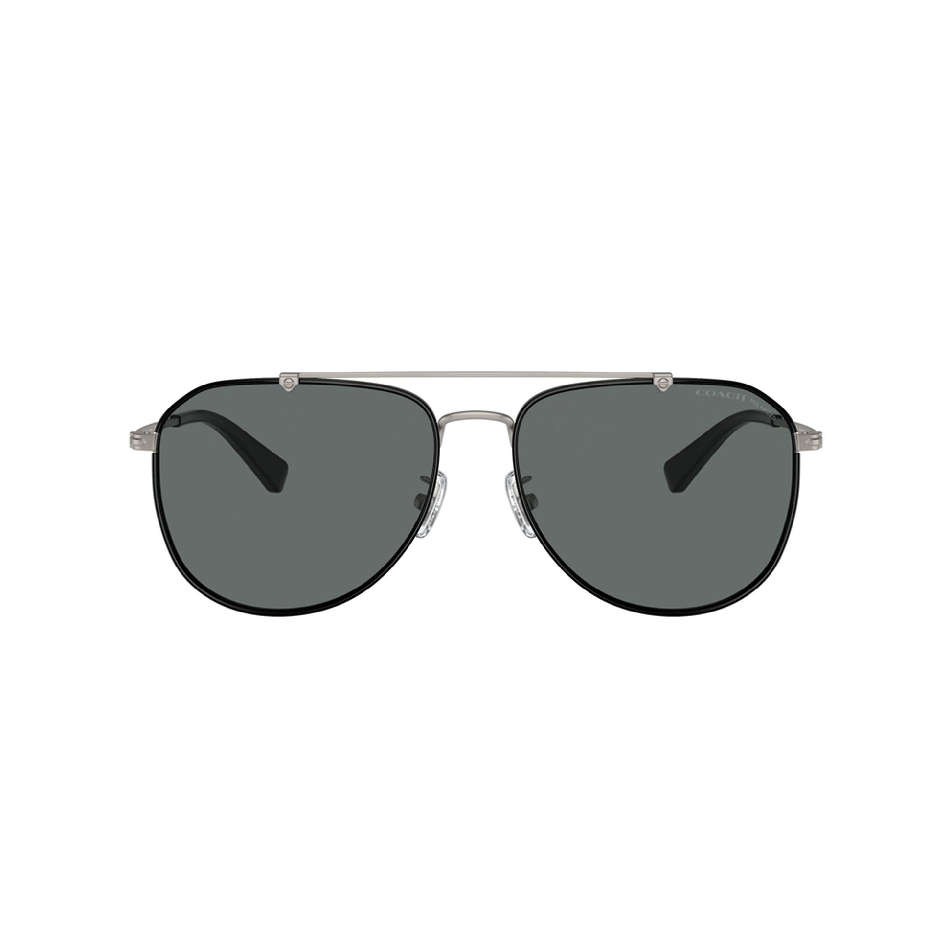 Coach Polarized Metal Windsor Pilot Sunglasses