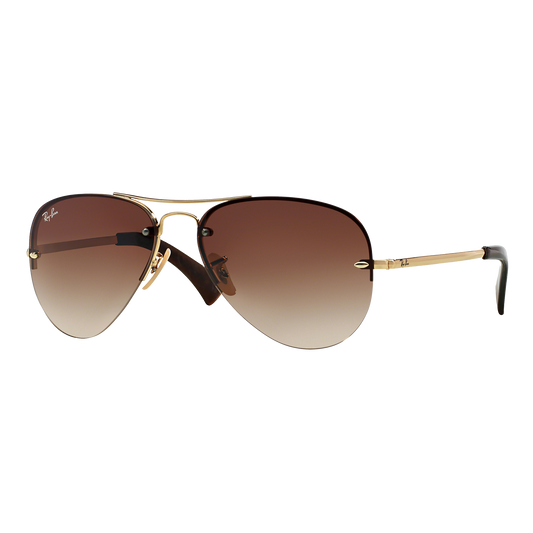 Ray-Ban Semi-Rimless Aviator Sunglasses