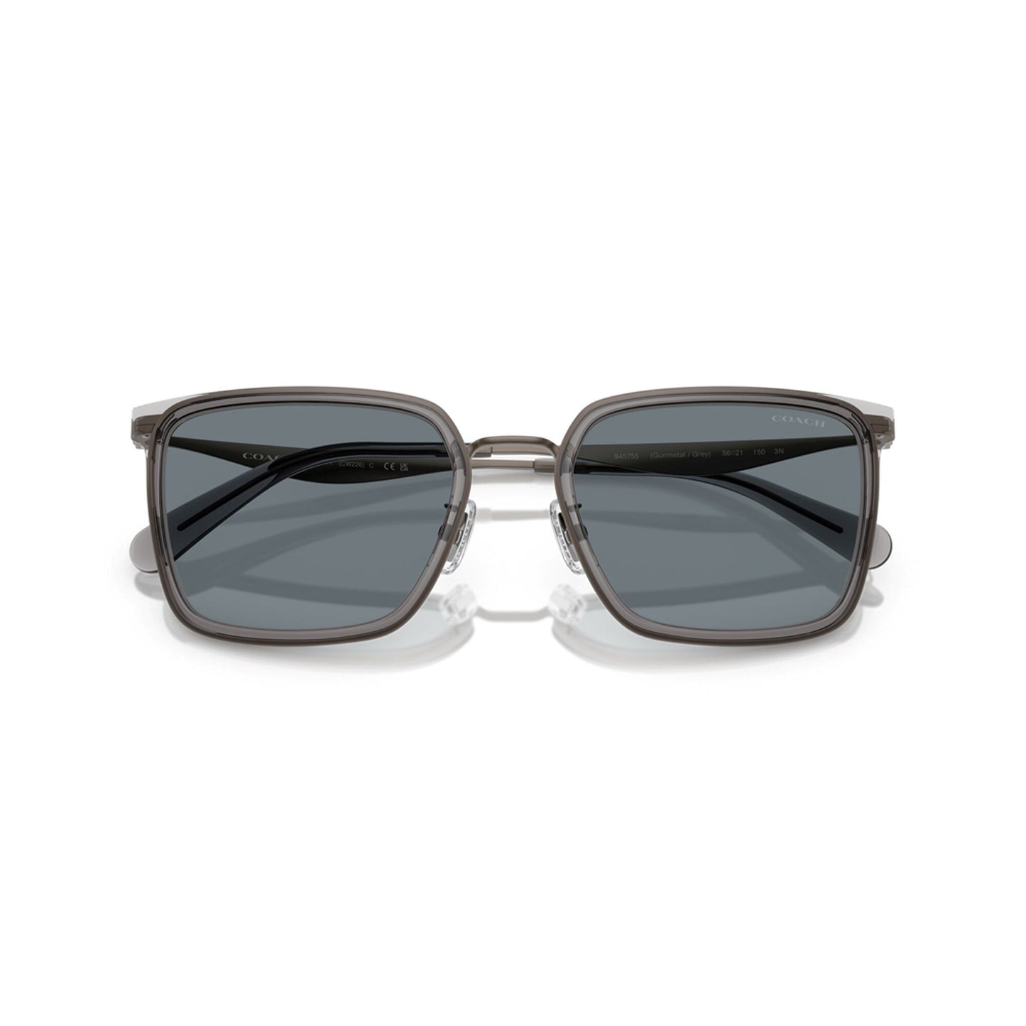 Coach Pillow Tabby Metal Square Sunglasses