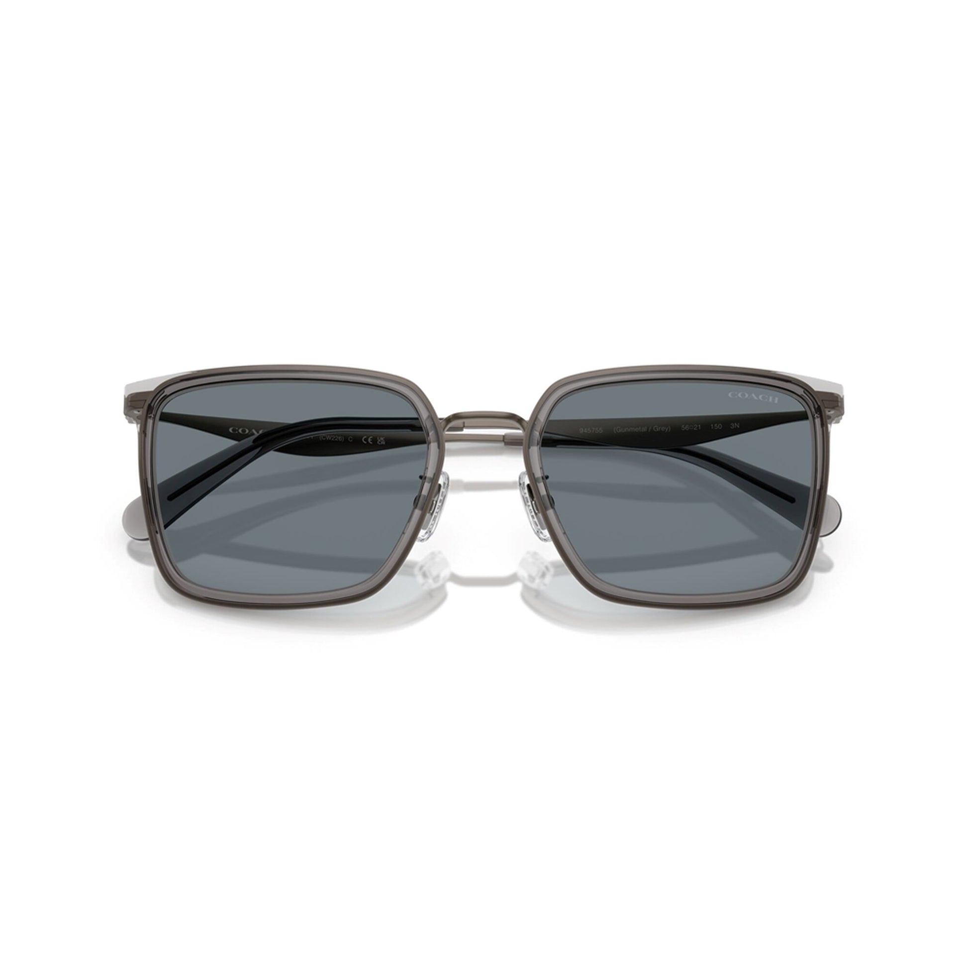 Coach Pillow Tabby Metal Square Sunglasses