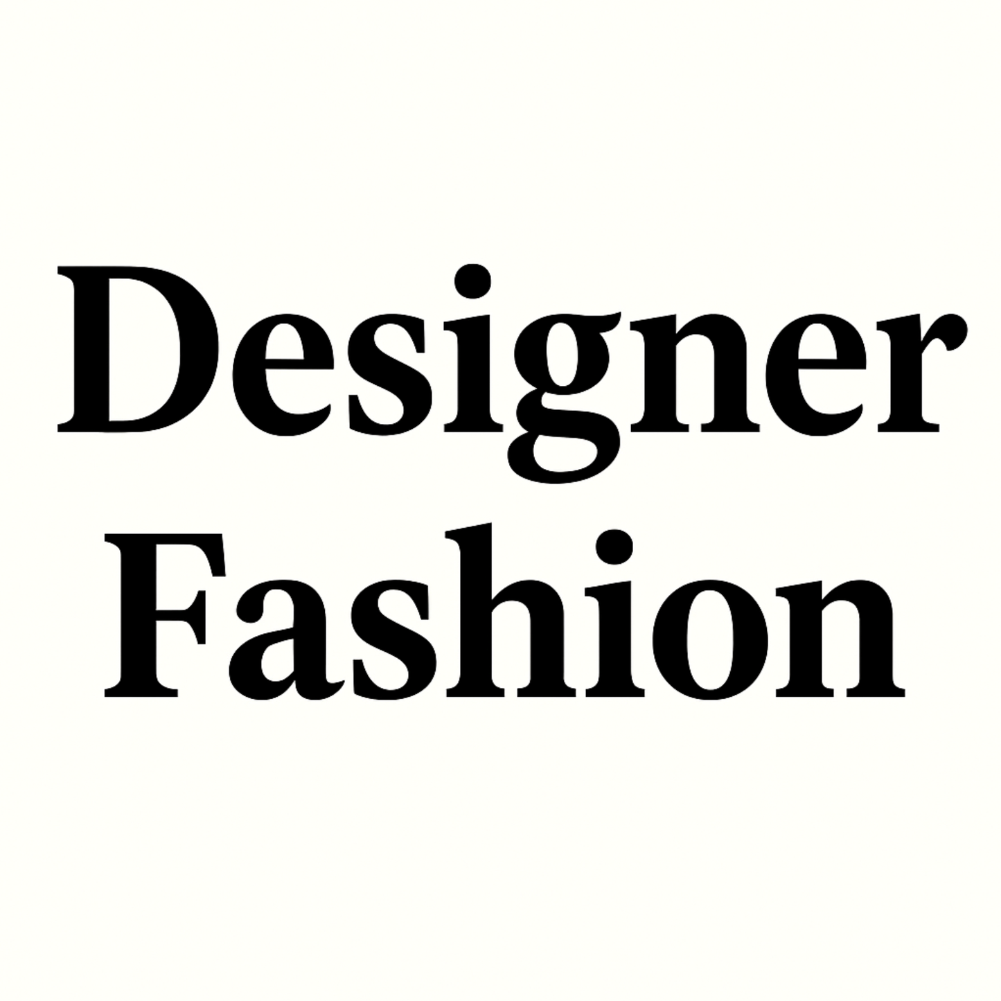 Designer Fashion — Code Pack