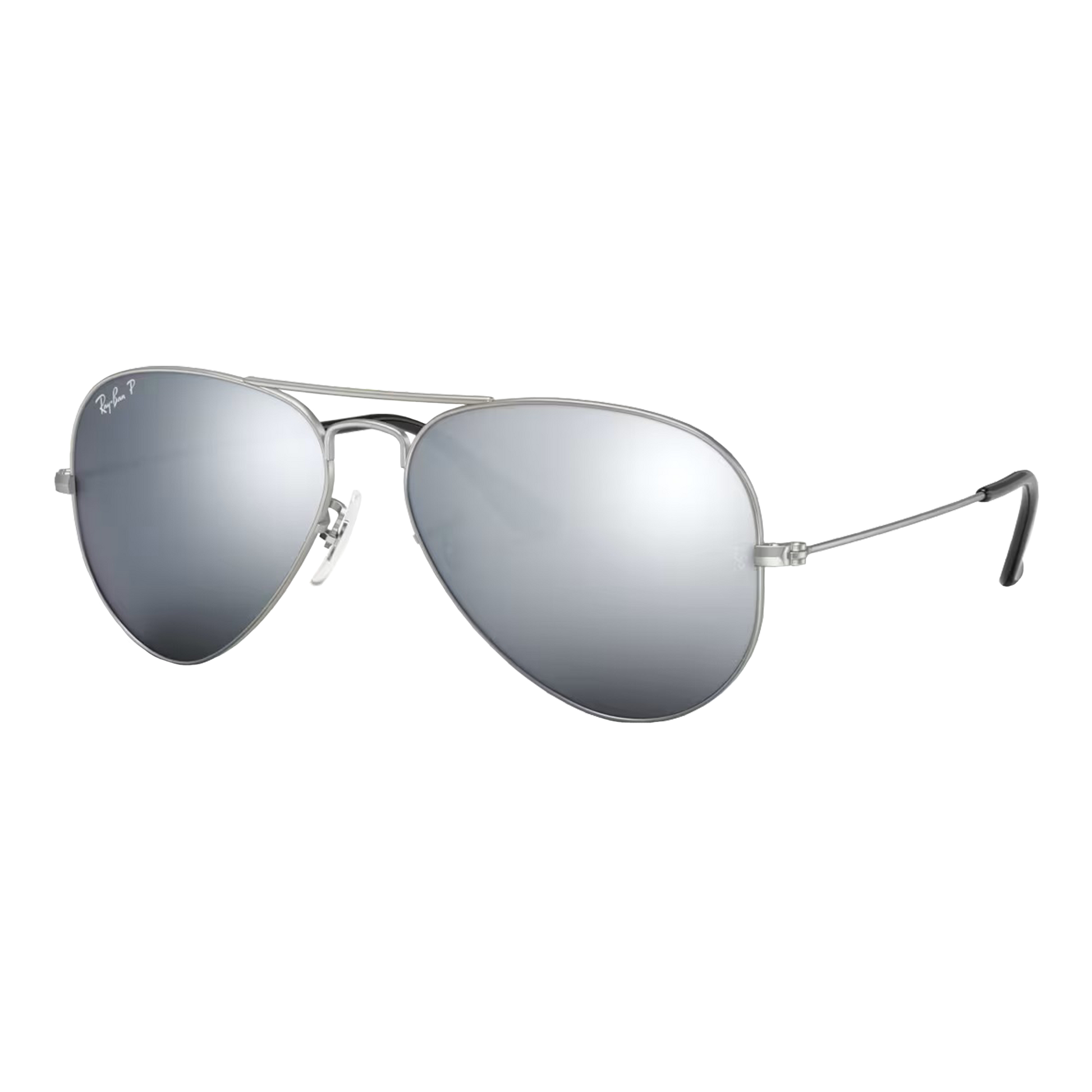 Ray-Ban Polarized Aviator Mirror Sunglasses