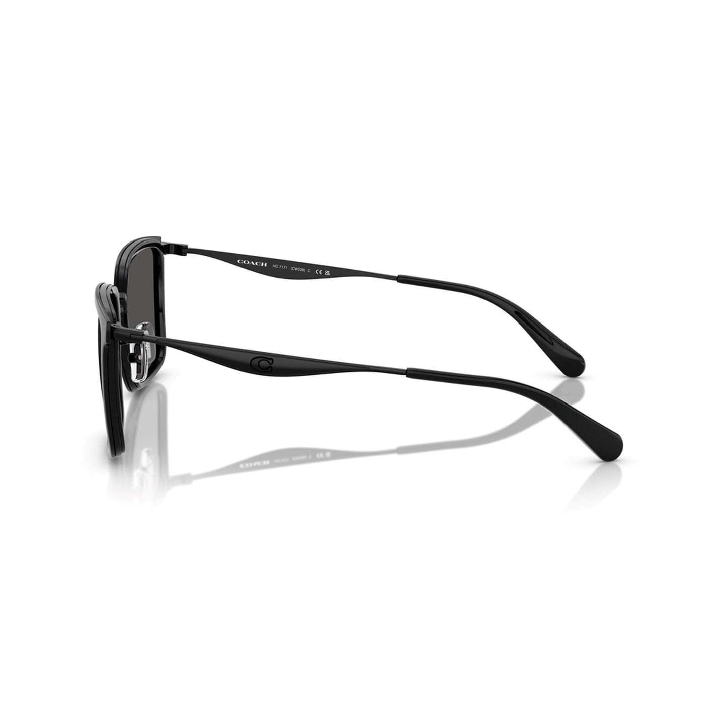 Coach Pillow Tabby Metal Square Sunglasses