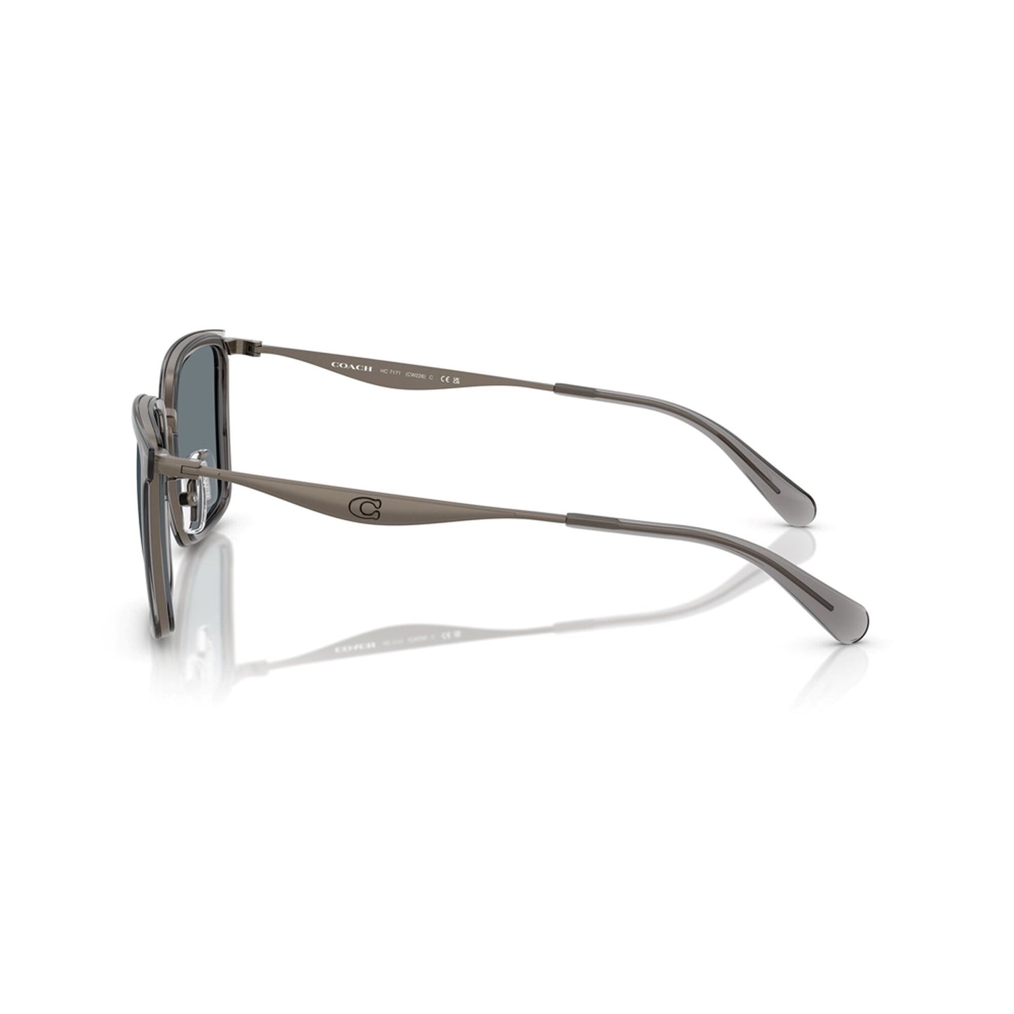Coach Pillow Tabby Metal Square Sunglasses