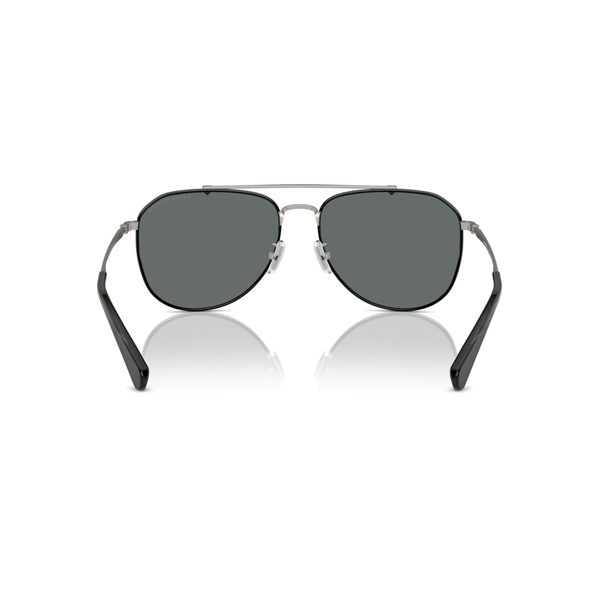 Coach Polarized Metal Windsor Pilot Sunglasses
