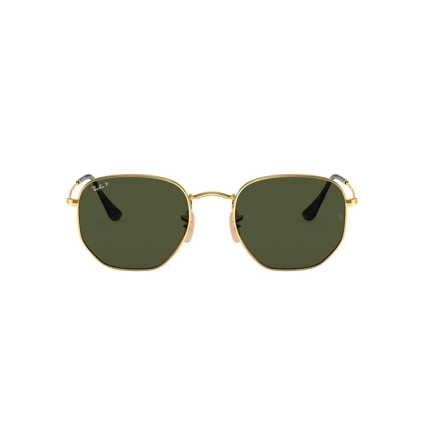 Ray-Ban Polarized Hexagonal Flat Lens Sunglasses