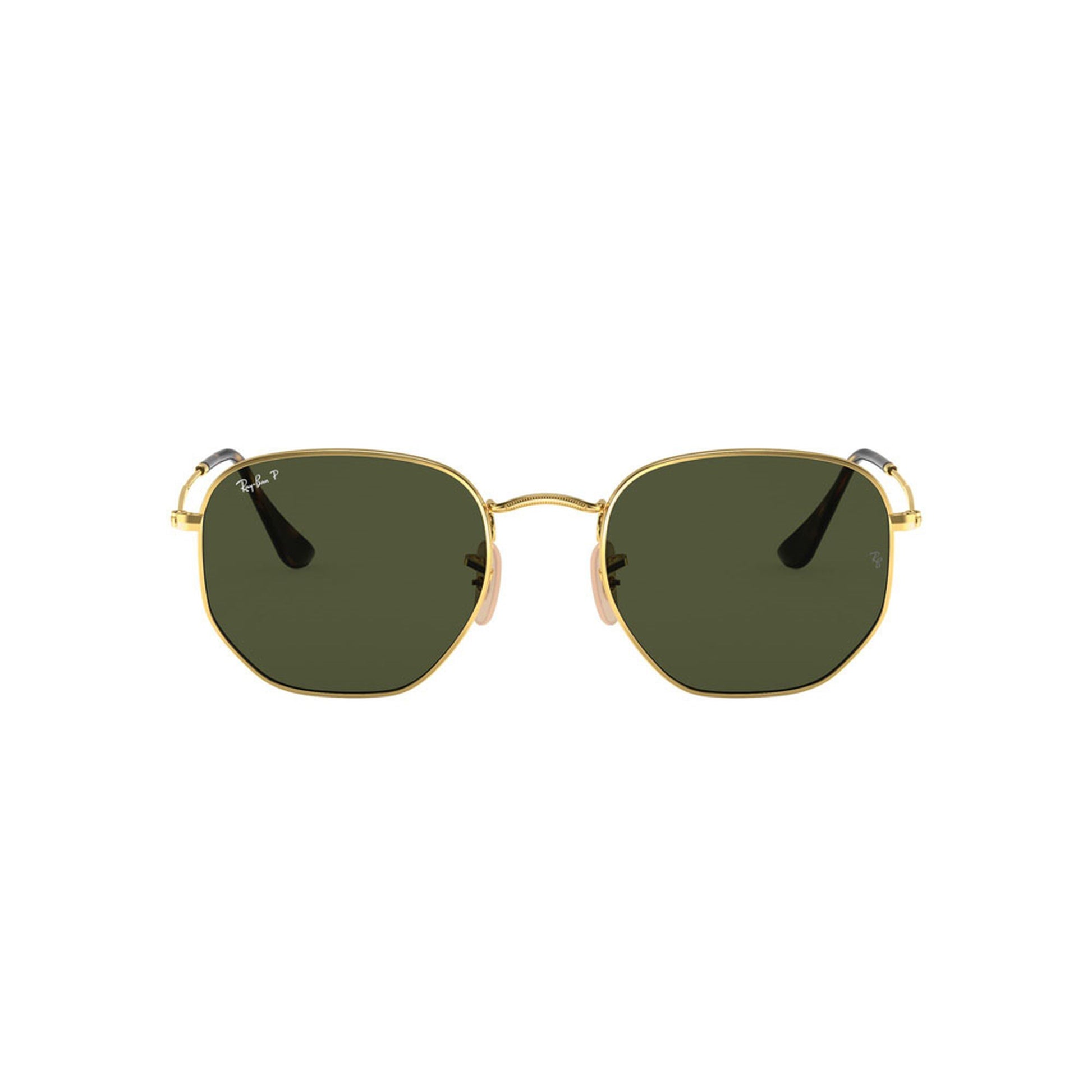 Ray-Ban Polarized Hexagonal Flat Lens Sunglasses